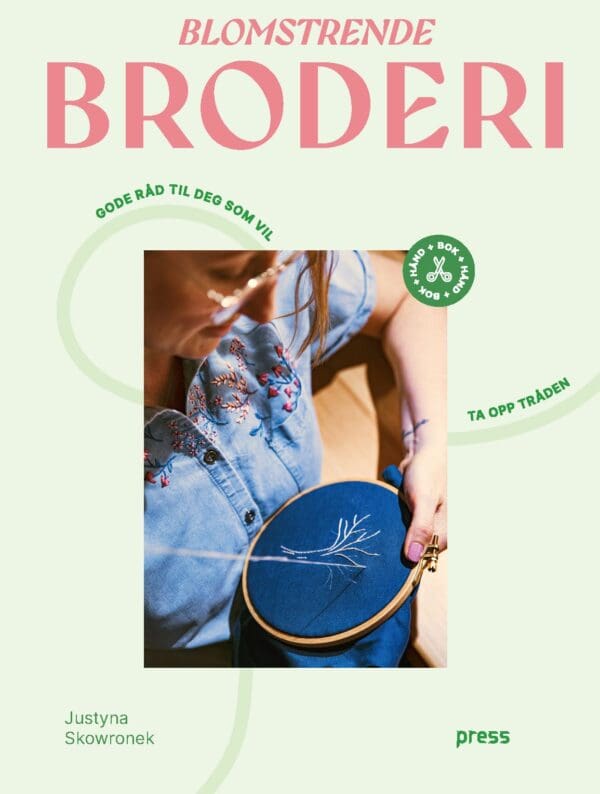 Blomstrende broderi