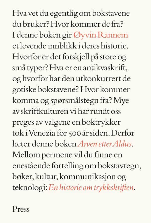 Arven etter Aldus